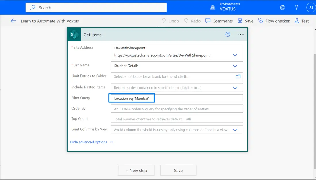 PowerAutomateFilterQuery PowerAutomateFilterQuery
